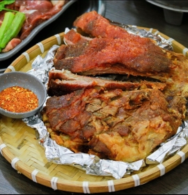 Bẹ sườn cừu nướng giấy bạc Mông Cổ (0,5kg)