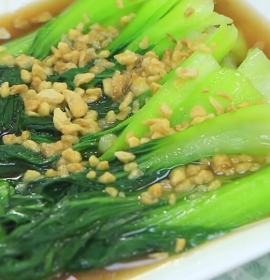 Cải thìa xào tỏi