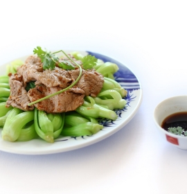 Cải thìa xào cừu