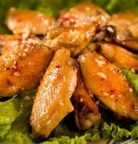 Cách gà chiên mắm/bơ