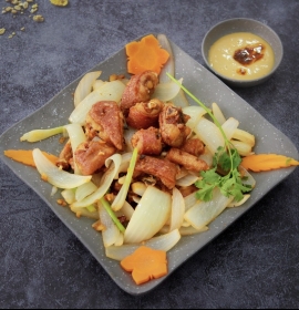 Chân cừu chiên giòn