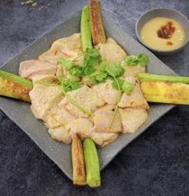 Vú cừu nướng