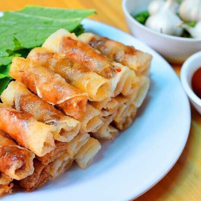 Chả ram tôm đất Quảng Nam
