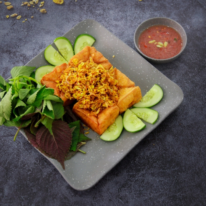 Đậu Hủ Cháy Tỏi