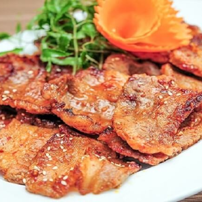 Gù bò nướng
